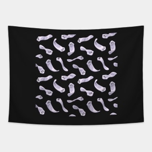 Planarians Pattern in Purple Tapestry