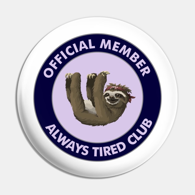 Sloth Pin by Soll-E