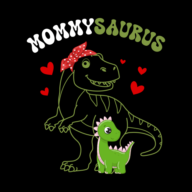 Mommysaurus Mommy 1 Kids Dinosaur Mom Mother's Day by inksplashcreations