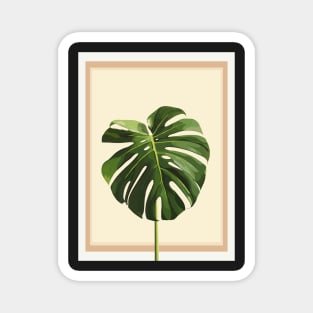 Minimalist Plant Illustration Magnet