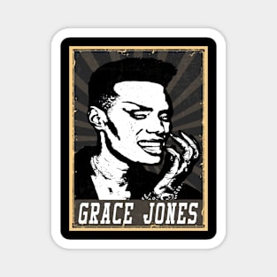 80s Style Grace Jones Magnet