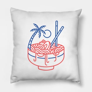 Summer Ramen 3 Pillow