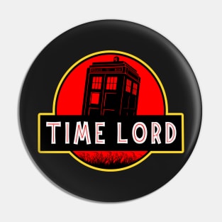 Dr Who Jurassic Park Time Lord Pin