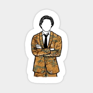 Park Chan Wook (The Handmaiden) Cannes Portrait Magnet