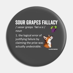 Sour Grapes Fallacy Definition Pin