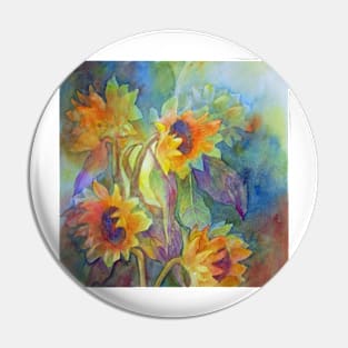 Sun Followers Pin