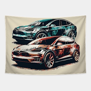 Tesla Mode X Tapestry