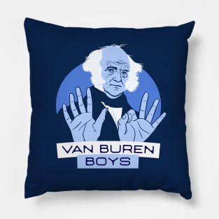 The Van Buren Boys - Secret Hand Sign Pillow