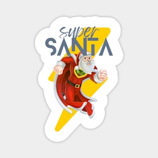 Retro vintage pink Santa Claus Christmas shirts holiday gift stickers Magnet