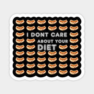 Hot Dog Diet Magnet