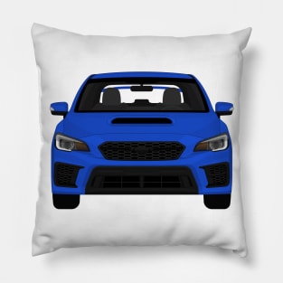 Wrx sti WR-Blue-Pearl Pillow