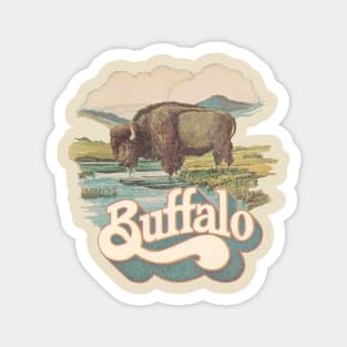 Buffalo Brewing Co. Beer Retro Defunct Breweriana Magnet