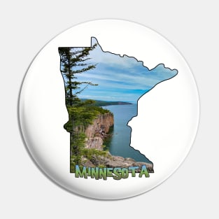 Minnesota State Outline (Palisade Head) Pin