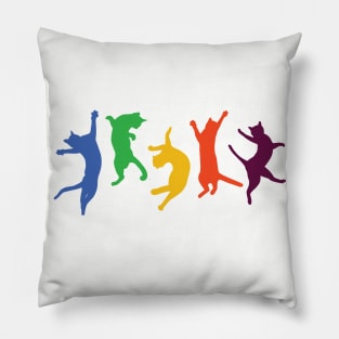 Dancing Cats Pillow