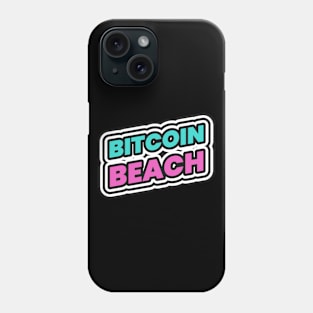 Bitcoin Beach Phone Case