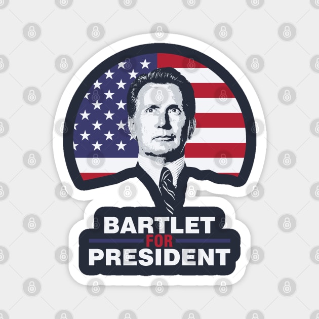 Bartlet for President Magnet by Grayson888