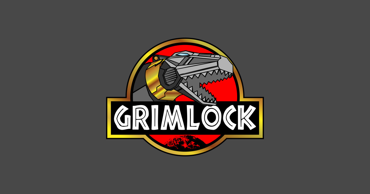 Grimlock Jurassic Park - Transformers - T-Shirt | TeePublic