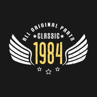 Classic 1984 wings - 1984 Birthday gift T-Shirt