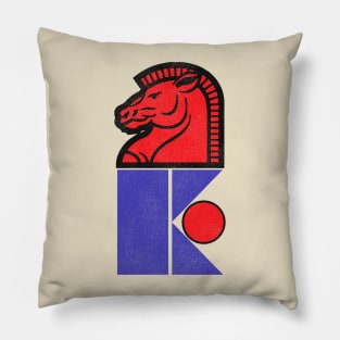 Defunct New Jersey Knights Hockey Team Pillow