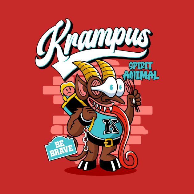 Krampus Spirit Animal by playingtheangel