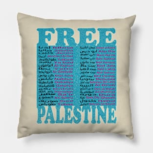 Free Palestine,Palestine cities, Palestine solidarity,Support Palestinian artisans,End occupation Pillow