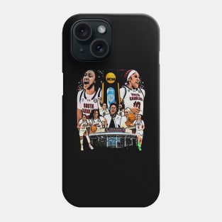 South Carolina Women's Basketball 2024 National Champions Final Four Phone Case