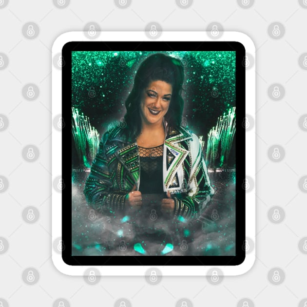 Bayley - Green Mania Magnet by vickytoriaq