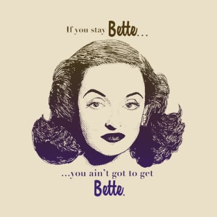 Bette // Vintage Style Design T-Shirt