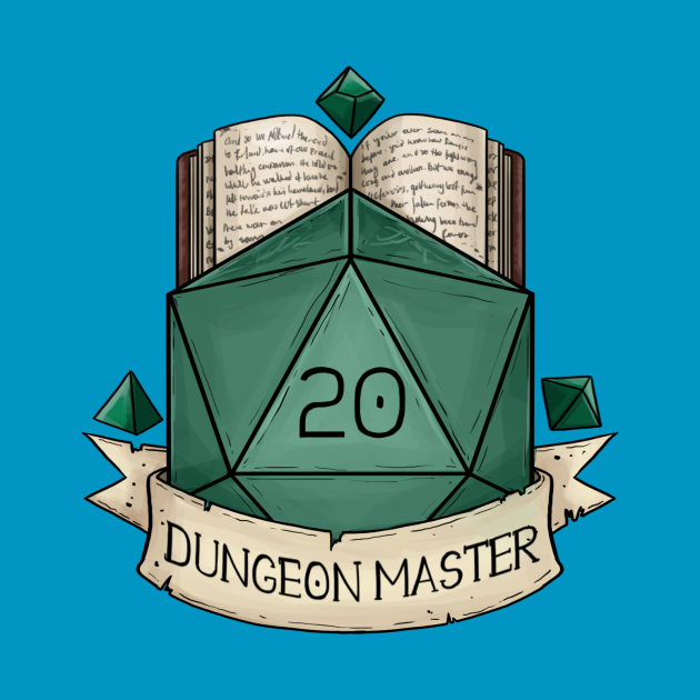 Disover D20 - Dungeon Master - Dungeon Master - T-Shirt