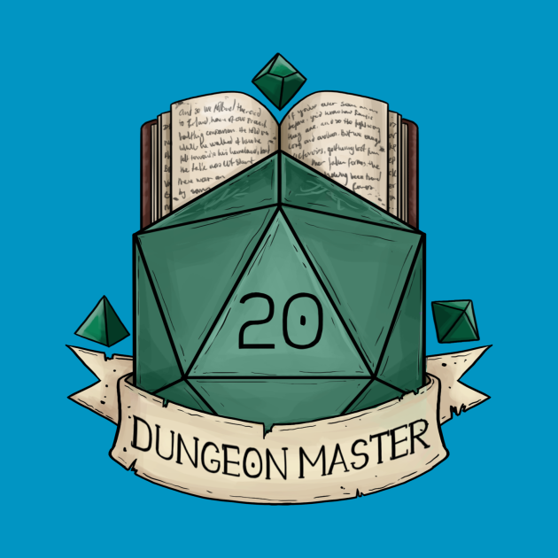 Discover D20 - Dungeon Master - Dungeon Master - T-Shirt