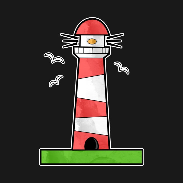 Lighthouse Gull by Imutobi