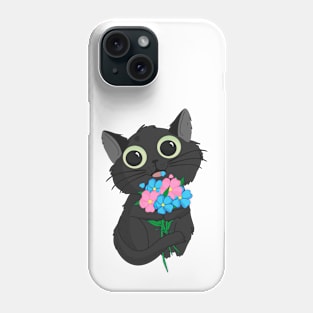 Cute Black cat Phone Case