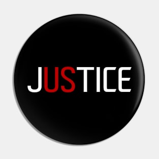 jUStice Pin