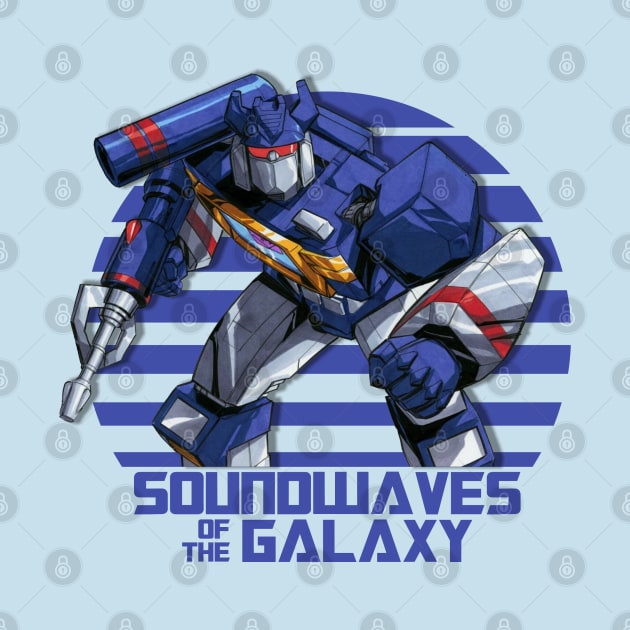 Transformers Soundwave by Indiecate