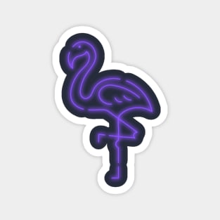 The Purple Flamingo edit Magnet