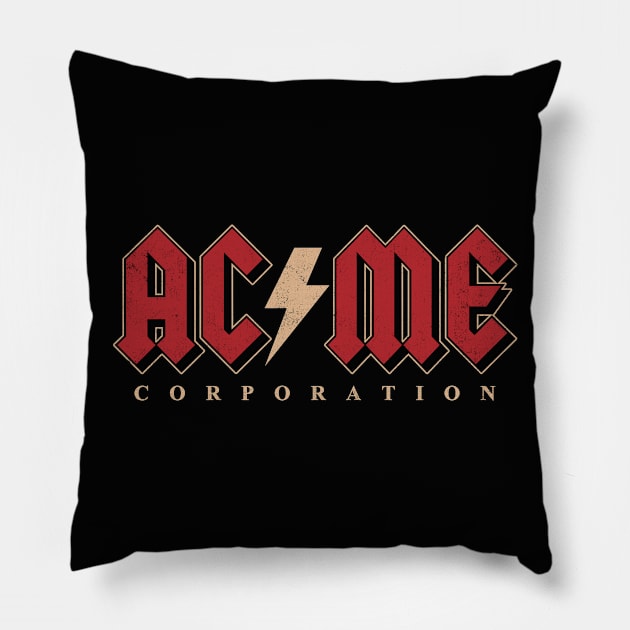 Acme Rock Band Pillow by Getsousa