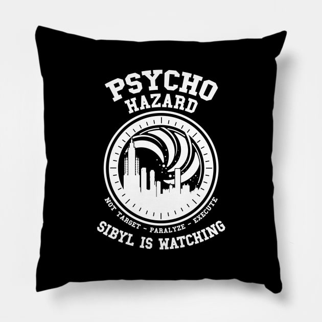 Psycho Hazard Pillow by Pyier