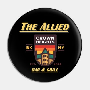 The Allied Bar & Grill T-Shirt "High Fidelity" Pin