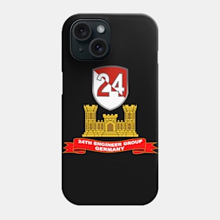 24th Engineer Group - 1954 - 1972 - Germany - ENG  Br - Ribbon X 300 Phone Case