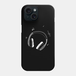 Music through headphone Phone Case