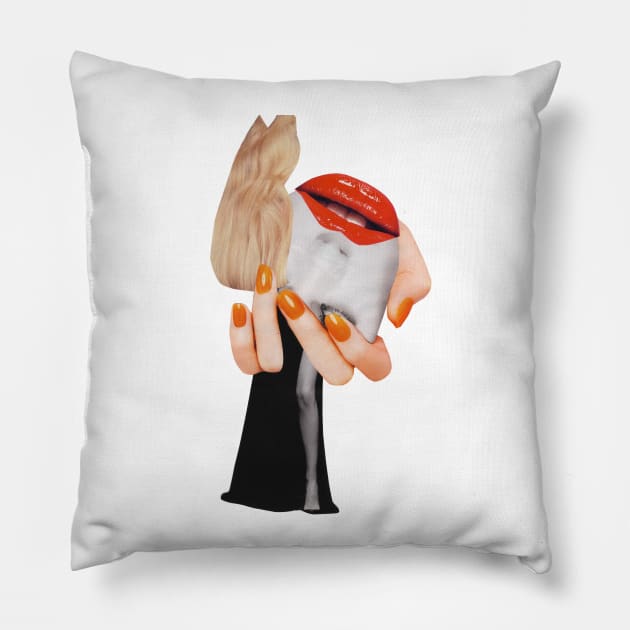 The Last Diva Upside Down Pillow by Luca Mainini