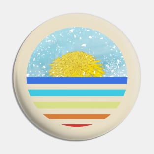 Sunny Dandelion Pin