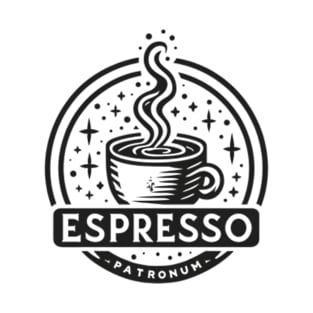 Espresso Patronum - Logo - Funny Fantasy T-Shirt