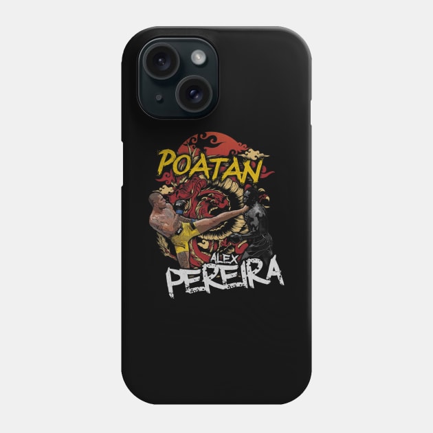 Alex Pereira Illustration Phone Case by ganisfarhan