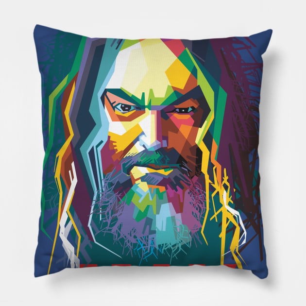 MAX CAVALERA Pillow by Alkahfsmart