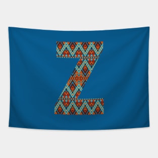 Letter Z- boho design Tapestry