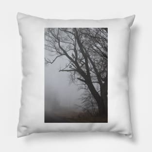 Foggy Silhouette Pillow