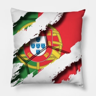 Portugal Football Pillow