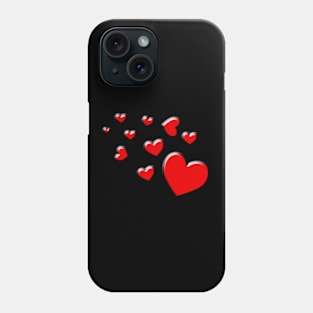 Valentine Hearts Phone Case