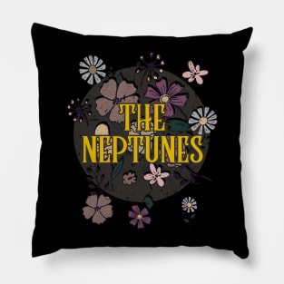 Aesthetic Neptunes Proud Name Flowers Retro Styles Pillow